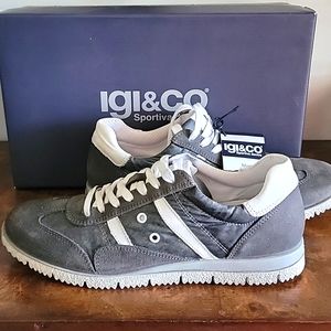 IGI&CO ITALY SUEDE TENNIS SHOES UNISEX
